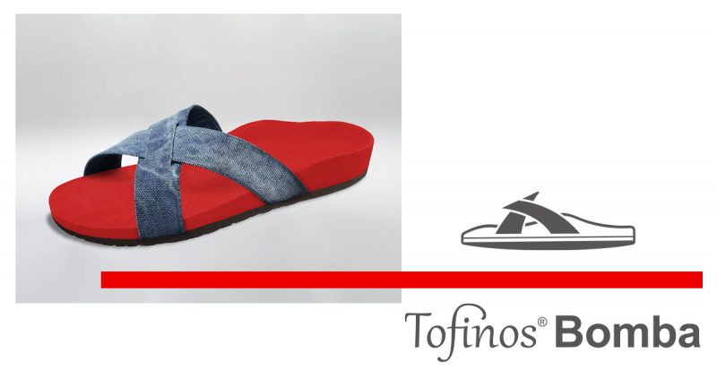 Tofinos Modell Bomba Foto und Logo